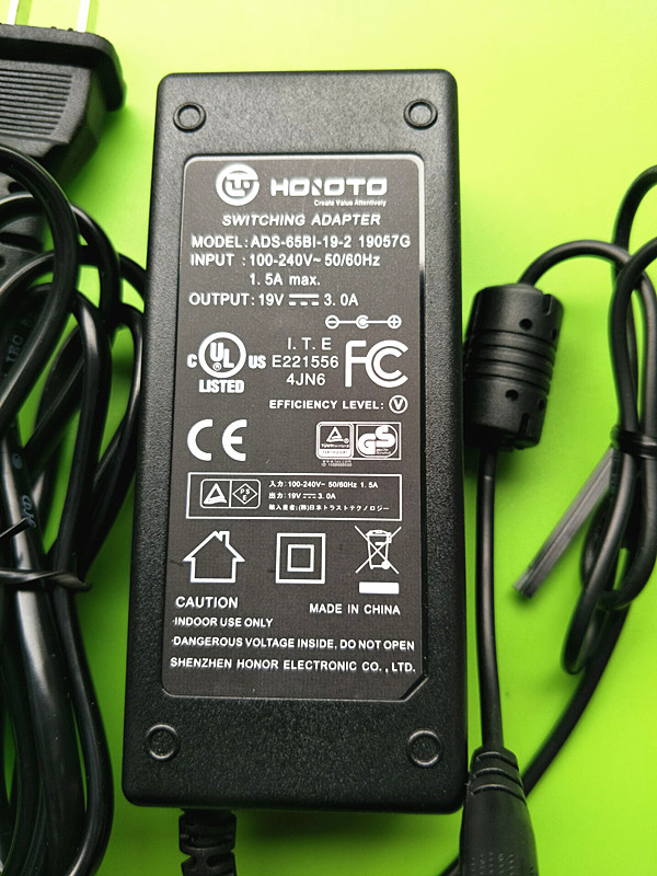 *100% Brand NEW*HOIOTO ADS-65BI-19-2 19057G 12V 5A 60W 5.5*2.5mm ac adpater power supply Free shipping!